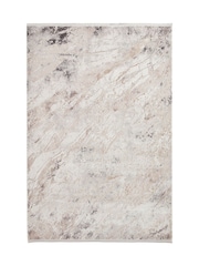 Think Rugs Beige Bellagio 3006 Modern Abstract Rug - Image 3 of 6