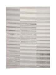 Think Rugs Grey Apollo 2681 Modern Linear Rug - Image 3 of 6