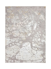 Think Rugs Grey Apollo 2677 Modern Abstract Rug - Image 3 of 6