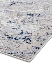 Think Rugs Navy Apollo 2677 Modern Abstract Rug - Image 5 of 6
