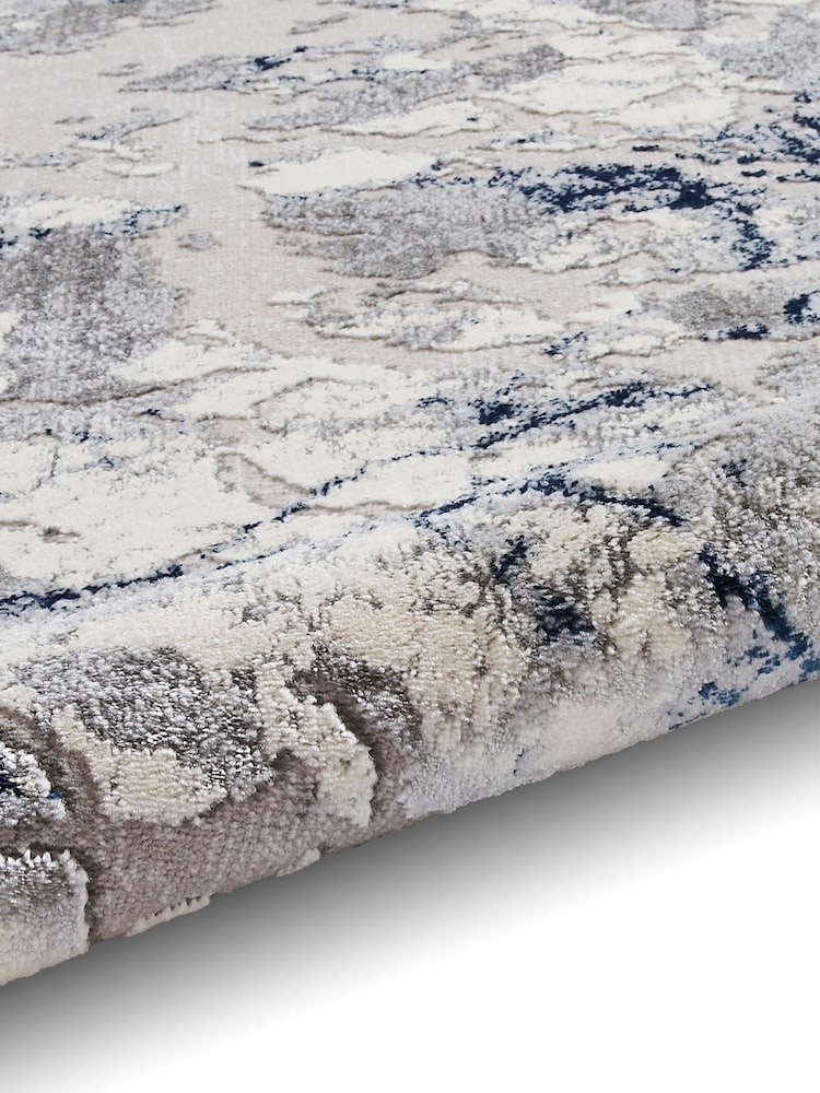 Think Rugs Navy Apollo 2677 Modern Abstract Rug - Image 6 of 6 Think Rugs Navy Apollo 2677 Modern Abstract Rug - Image 6 of 6