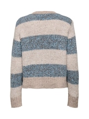 JDY Grey Cosy Crew Neck Jumper - Image 4 of 4