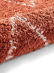 Think Rugs Rust Boho 8280 Berber Rug - Image 6 of 6