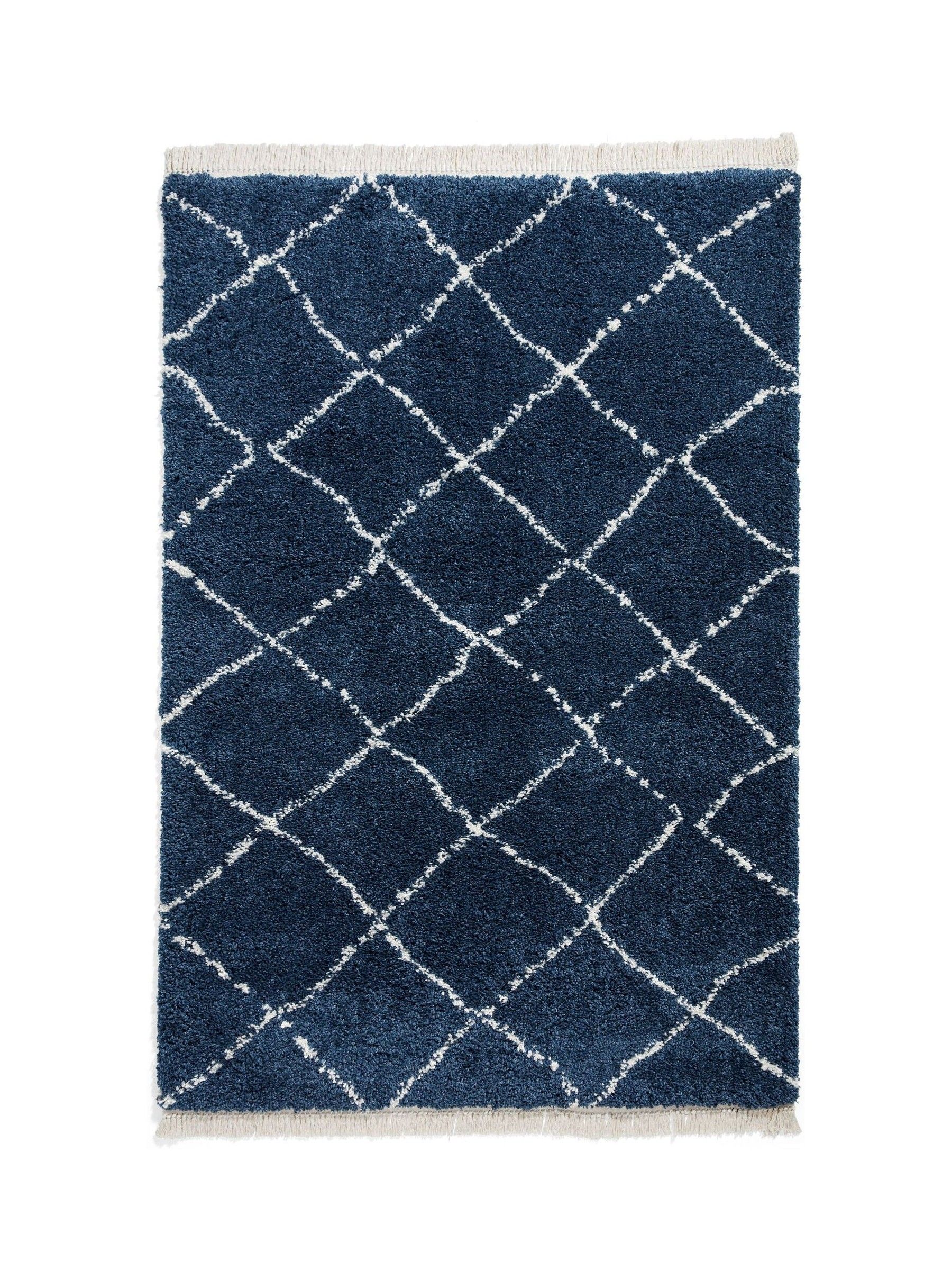 Buy Think Rugs Navy Boho 5413 Berber Rug from the Next UK online shop
