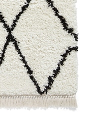 Think Rugs White Boho 8280 Berber Rug - Image 4 of 6