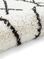 Think Rugs White Boho 8280 Berber Rug - Image 6 of 6