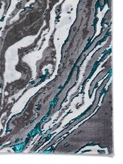 Think Rugs Grey Apollo GR584 Modern Abstract Rug - Image 4 of 6