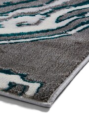 Think Rugs Grey Apollo GR584 Modern Abstract Rug - Image 5 of 6