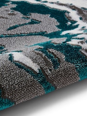 Think Rugs Grey Apollo GR584 Modern Abstract Rug - Image 6 of 6