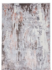 Think Rugs Grey Apollo GR580 Modern Abstract Rug - Image 3 of 6