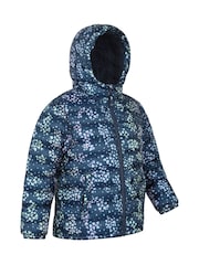 Mountain Warehouse Light Blue Seasons Water Resistant Faux Fur Lined Padded Jacket - Image 2 of 6