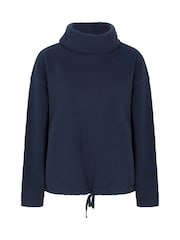 Mountain Warehouse Blue Rydal  Cosy Neck Fleece - Image 1 of 6