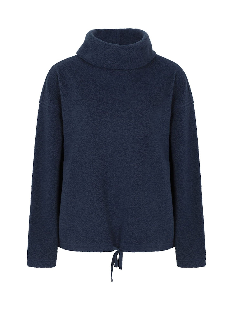 Mountain Warehouse Blue Rydal  Cosy Neck Fleece - Image 1 of 6