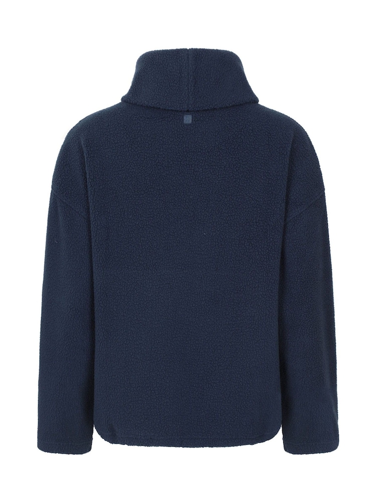 Mountain Warehouse Blue Rydal  Cosy Neck Fleece - Image 2 of 6