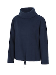 Mountain Warehouse Blue Rydal  Cosy Neck Fleece - Image 3 of 6