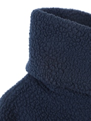 Mountain Warehouse Blue Rydal  Cosy Neck Fleece - Image 5 of 6