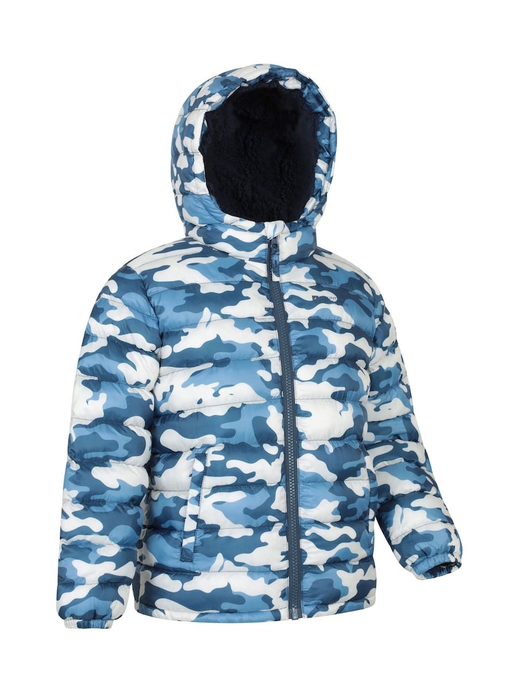 Mountain Warehouse Blue Seasons Water Resistant Faux Fur Lined Padded Jacket - Image 2 of 6