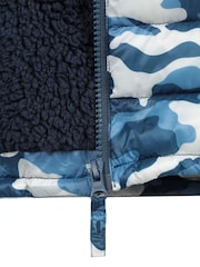 Mountain Warehouse Blue Seasons Water Resistant Faux Fur Lined Padded Jacket - Image 5 of 6