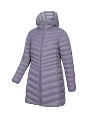 Mountain Warehouse Purple Women's Water Resistant Padded Coat - Image 2 of 5