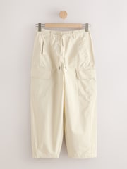 Stone Cargo Cotton Balloon Leg Trousers - Image 1 of 3