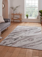 Think Rugs Cream Creation 50100 Modern Abstract Rug - Image 1 of 6
