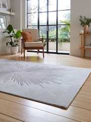 Think Rugs Pink Creation 50199 Modern Geometric Rug - Image 2 of 6