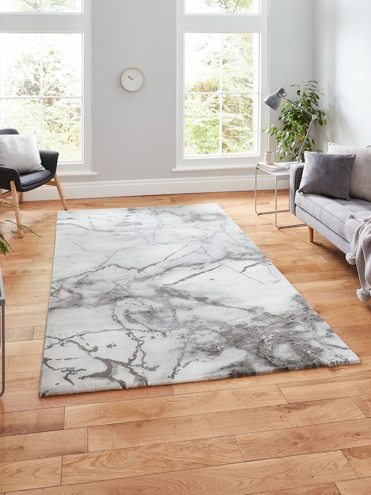 Think Rugs Ivory Craft 23270 Modern Abstract Rug - Image 1 of 5