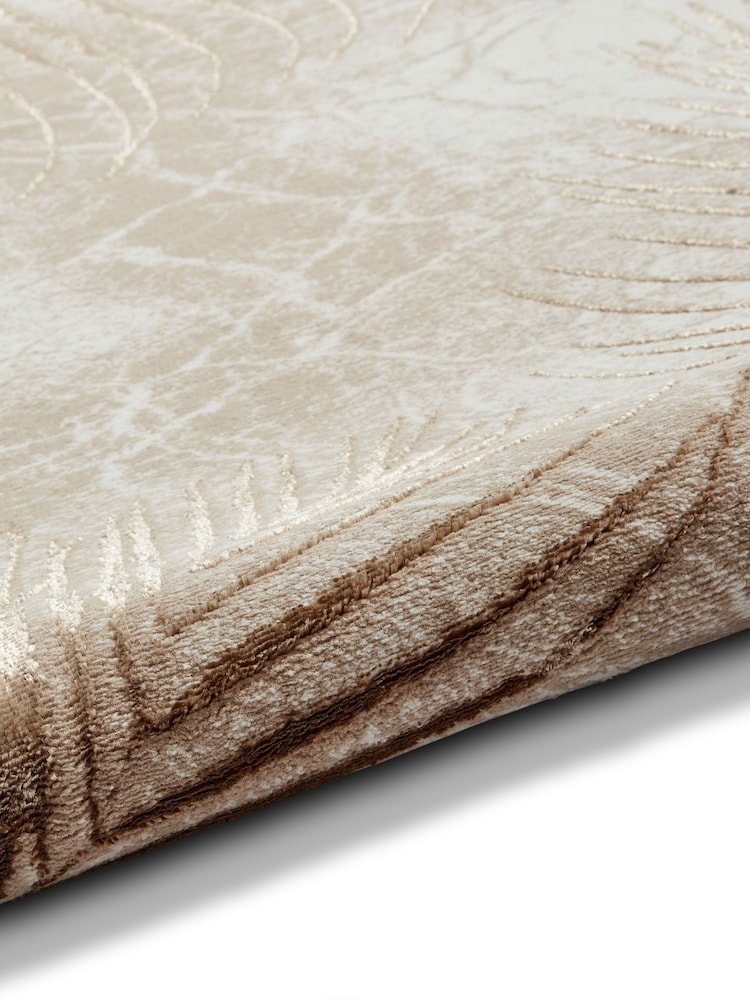 Think Rugs Beige Creation 50051 Botanical Rug - Image 6 of 6