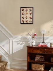 Laura Ashley Multi Botanical Flowers Black Medium Frame - Image 1 of 4