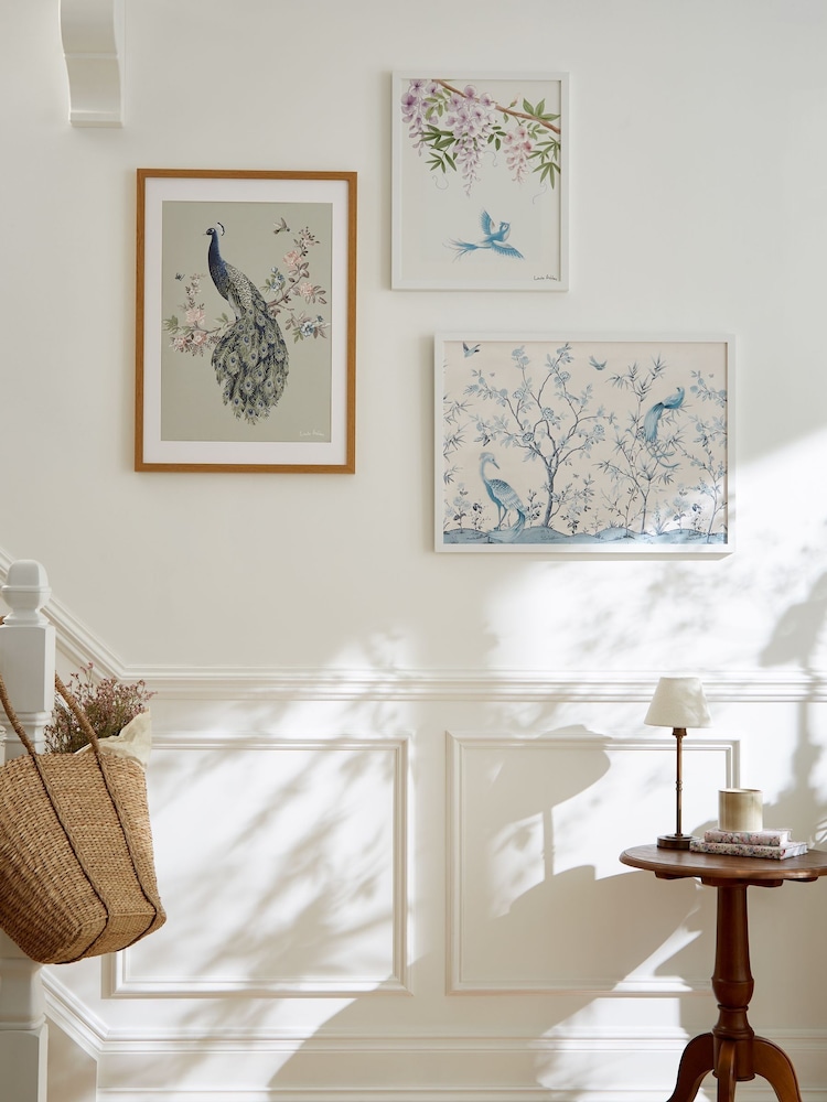 Laura Ashley Green Belvedere Wood Large Frame - Image 1 of 4