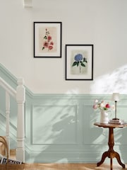 Laura Ashley Blue Hydrangea Flower Medium Wall Art Frame - Image 1 of 4