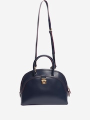 Sign of the Times Blue MCM Anna Leather 2Way Bag - Image 3 of 8