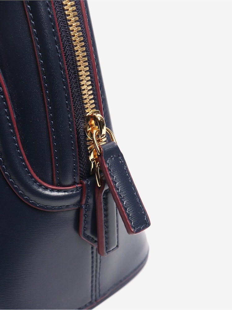 Sign of the Times Blue MCM Anna Leather 2Way Bag - Image 8 of 8