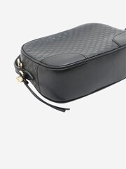 Sign of the Times Gucci Micro Guccissima Leather Cross-Body Black Bag - Image 4 of 10