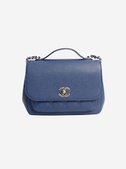 Sign of the Times Blue Chanel Business Affinity Flap Bag - Image 2 of 8