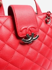 Chanel 2017 Caviar Cc Shopping Tote Bag - Image 6 of 9