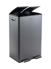 Charles Bentley Grey 30L Double Compartment Kitchen 60 Litre 15L - Image 5 of 6
