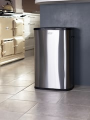 Charles Bentley Steel 55 Litre Touch Kitchen Bin - Image 1 of 6