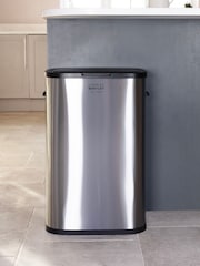 Charles Bentley Steel 55 Litre Touch Kitchen Bin - Image 2 of 6