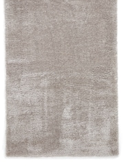 Think Rugs Silver Lux Shaggy Plain Shaggy Rug - Image 3 of 6