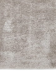 Think Rugs Silver Lux Shaggy Plain Shaggy Rug - Image 4 of 6