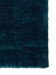 Think Rugs Dark Green Lux Shaggy Plain Shaggy Rug - Image 4 of 6