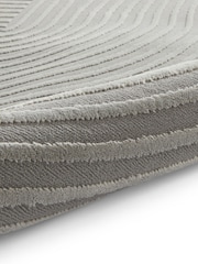 Think Rugs Grey Flores 1924 Modern Rug - Image 6 of 6