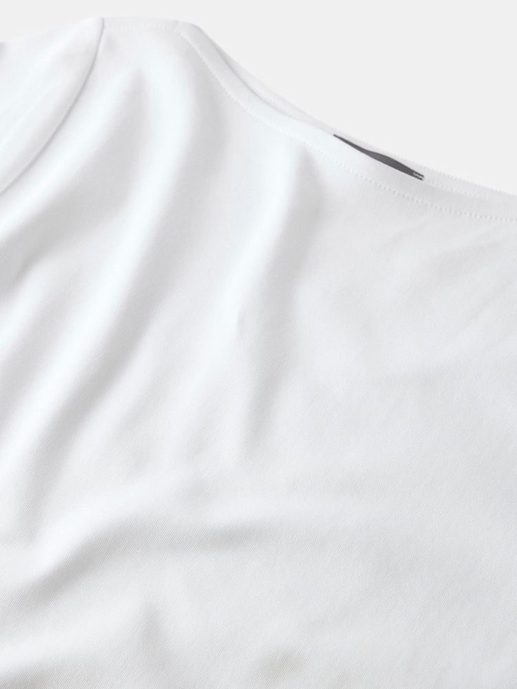 Mint Velvet Cream Slash Neck T-Shirt - Image 5 of 5 Mint Velvet Cream Slash Neck T-Shirt - Image 5 of 5