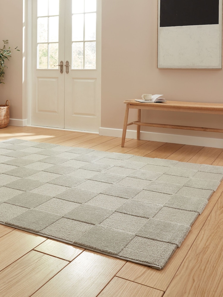 Think Rugs Silver Elio 69924 Modern Geometric Rug - Image 2 of 6 Think Rugs Silver Elio 69924 Modern Geometric Rug - Image 2 of 6