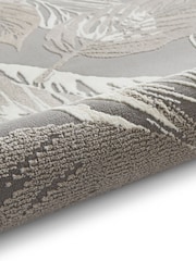 Think Rugs Grey Flores 1925 Botanical Rug - Image 6 of 6