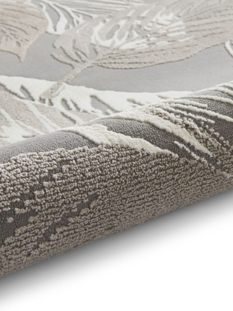 Think Rugs Grey Flores 1925 Botanical Rug - Image 6 of 6