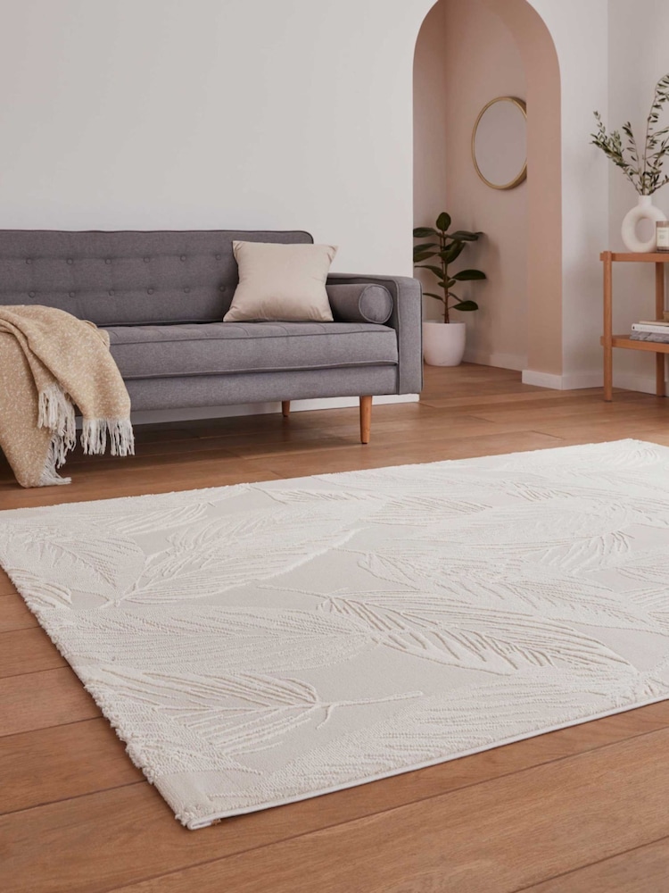 Think Rugs Cream Flores 1925 Botanical Rug - Image 2 of 6