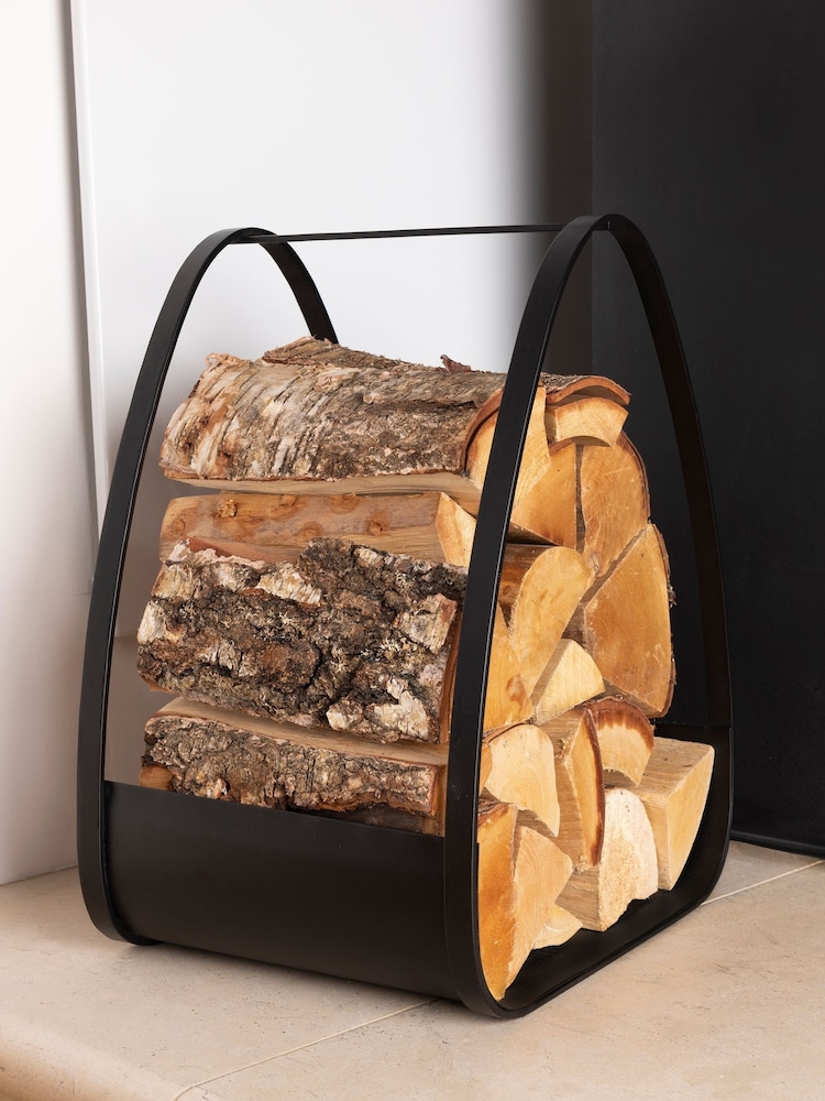 Snug Black Larch Log Holder - Image 2 of 6