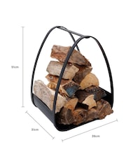 Snug Black Larch Log Holder - Image 6 of 6